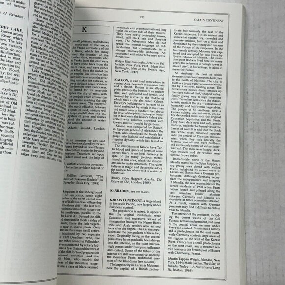 Dictionary of Imaginary Places (Expanded Edition) by Gianni Guadalupi Paperback - Picture 4 of 9